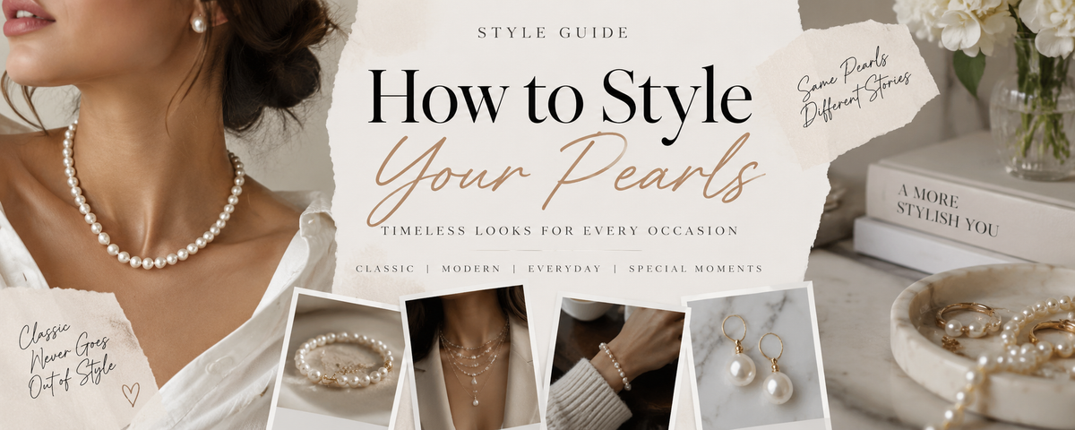 How to Style Pearls for Everyday Wear