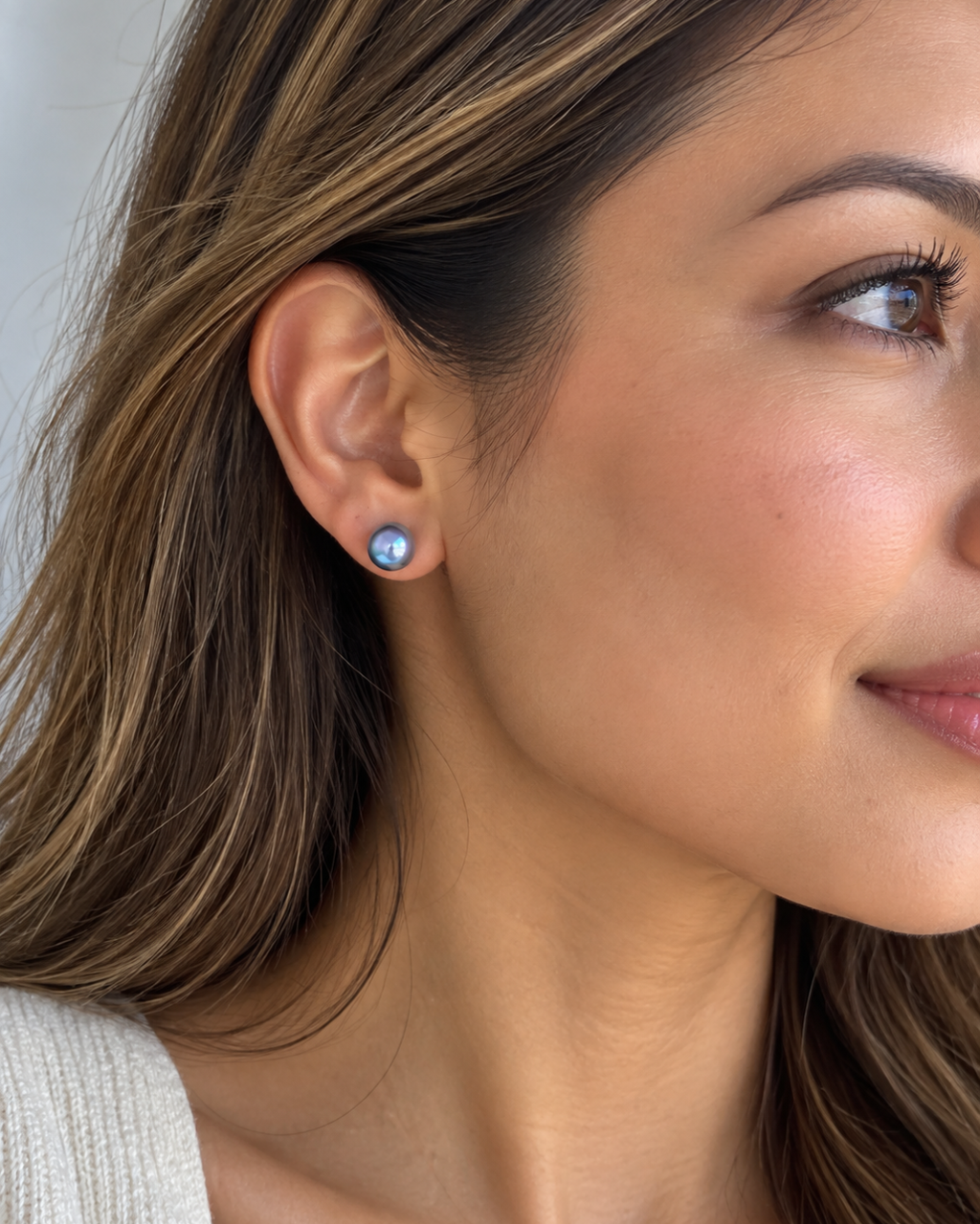 Ocean Mist Studs 7mm