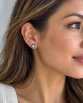 Ocean Mist Studs 7mm