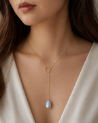 3-Way Orbit Pearl Necklace
