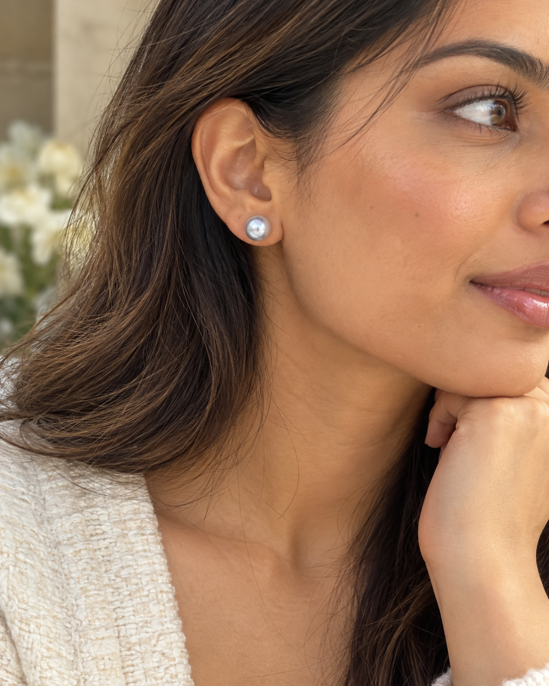 Ocean After Dark Studs 9mm