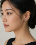 Moonstone Studs 9mm