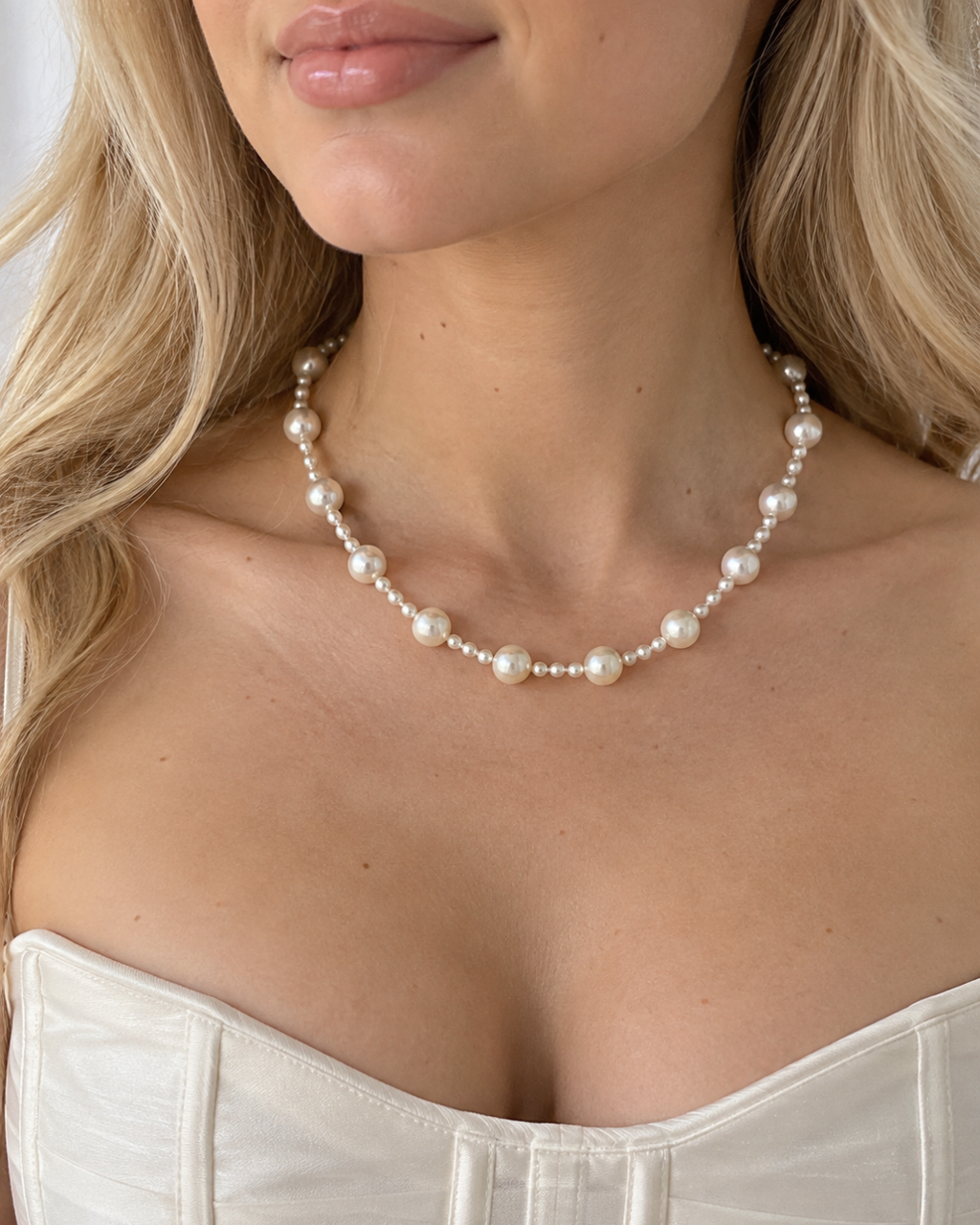 Little by Little Akoya Necklace