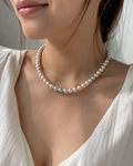Shades of You Multi Akoya Necklace