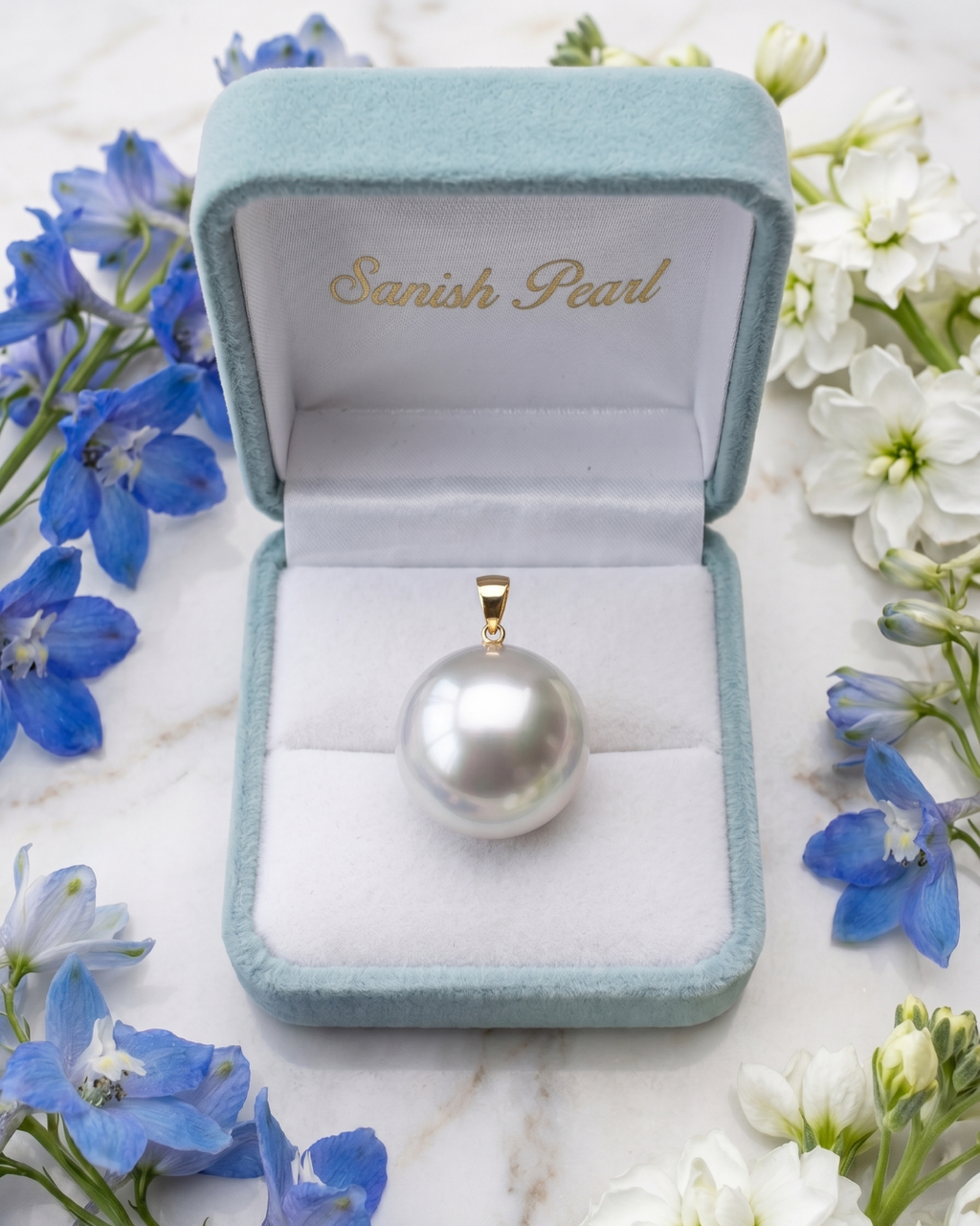Solitaire Pearl Pendant