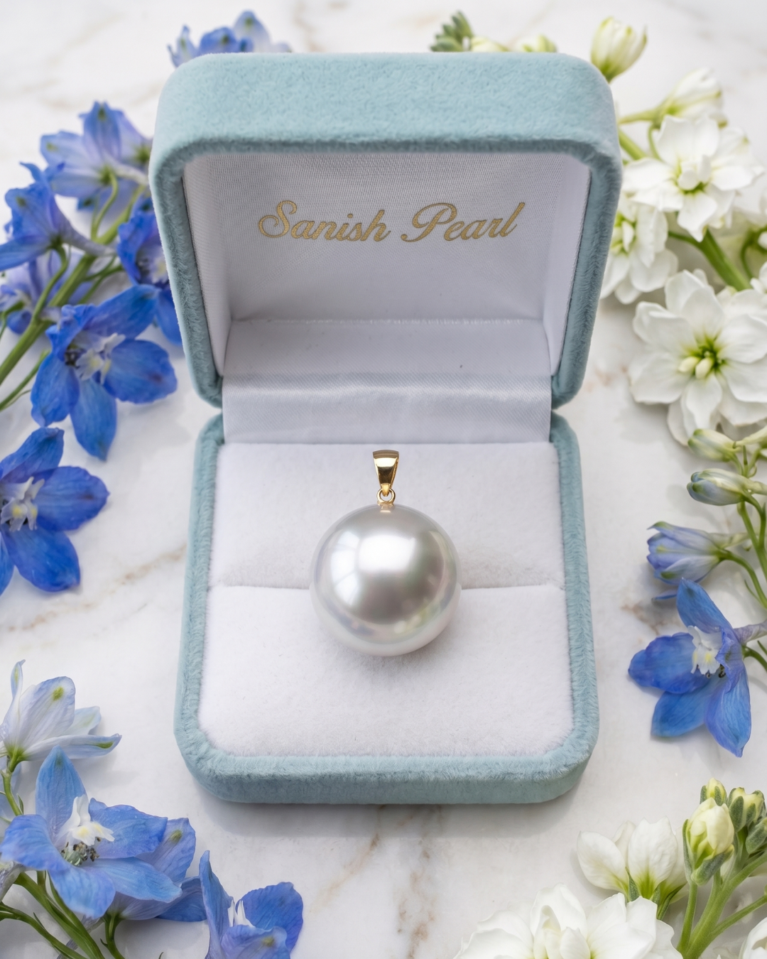 Solitaire Pearl Pendant