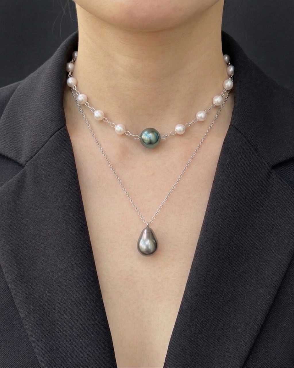 The Celestial Duo Chocker Set