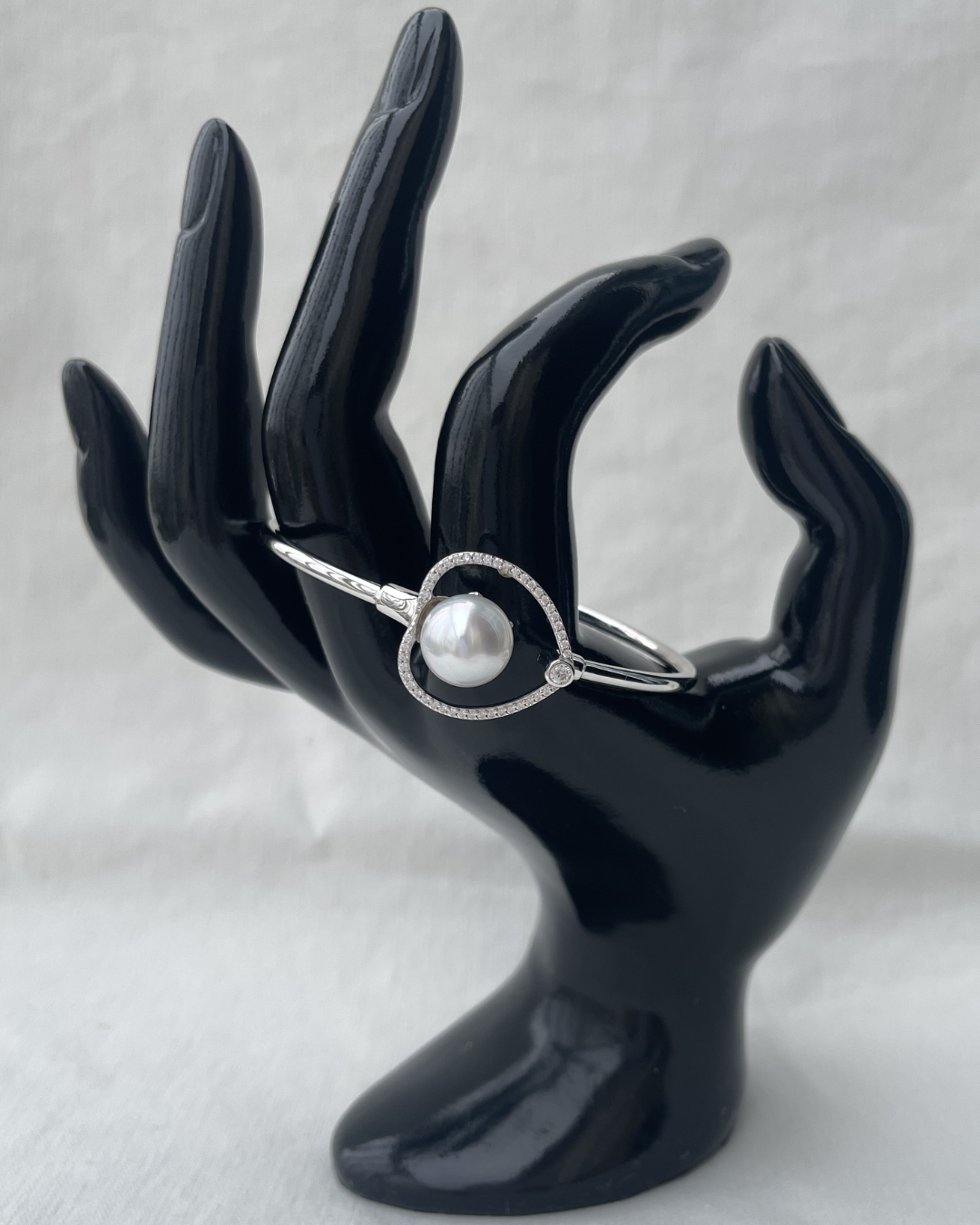 "I Smell Snow" Pearl Bracelet