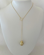 3-Way Golden Halo Necklace