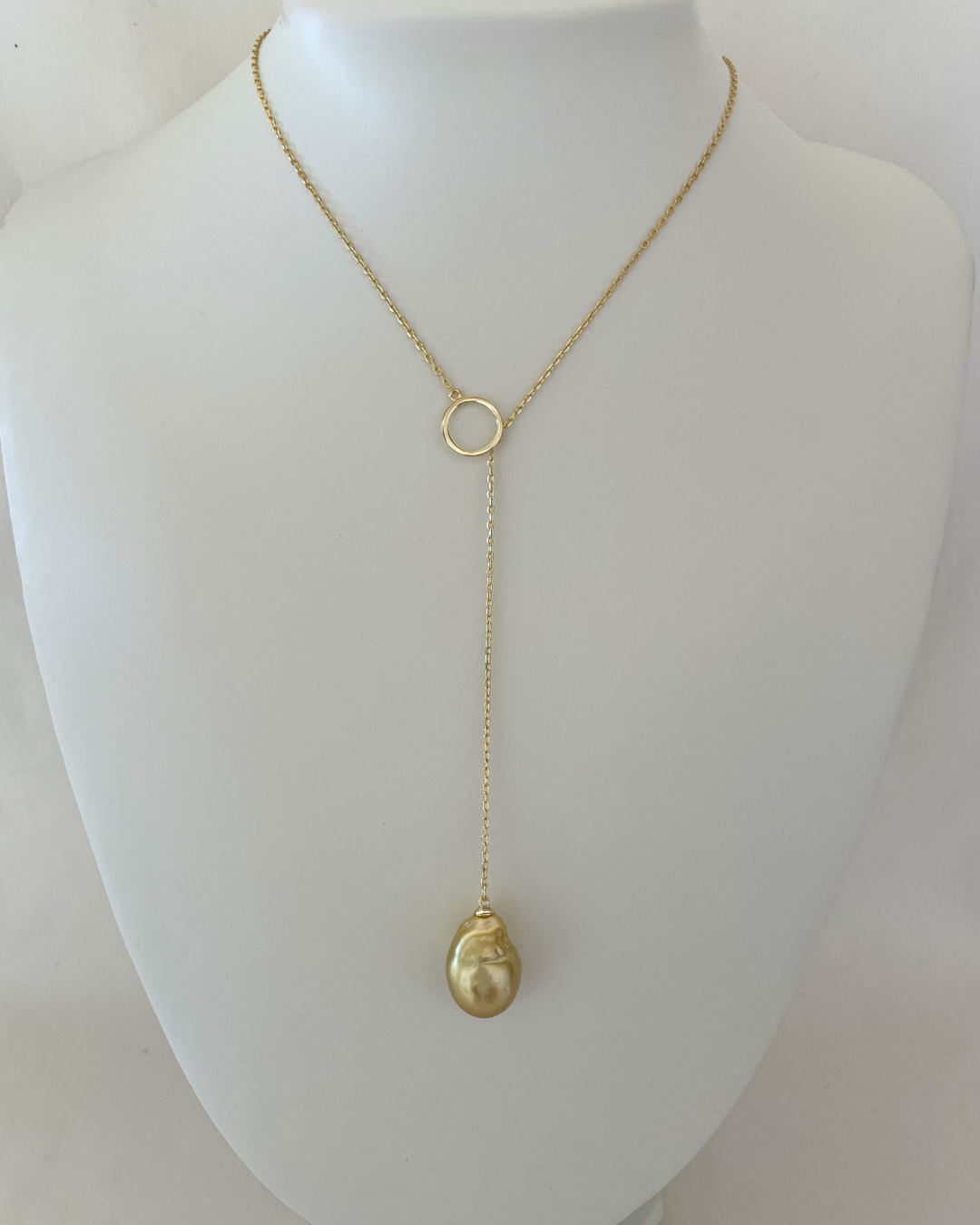 3-Way Golden Halo Necklace