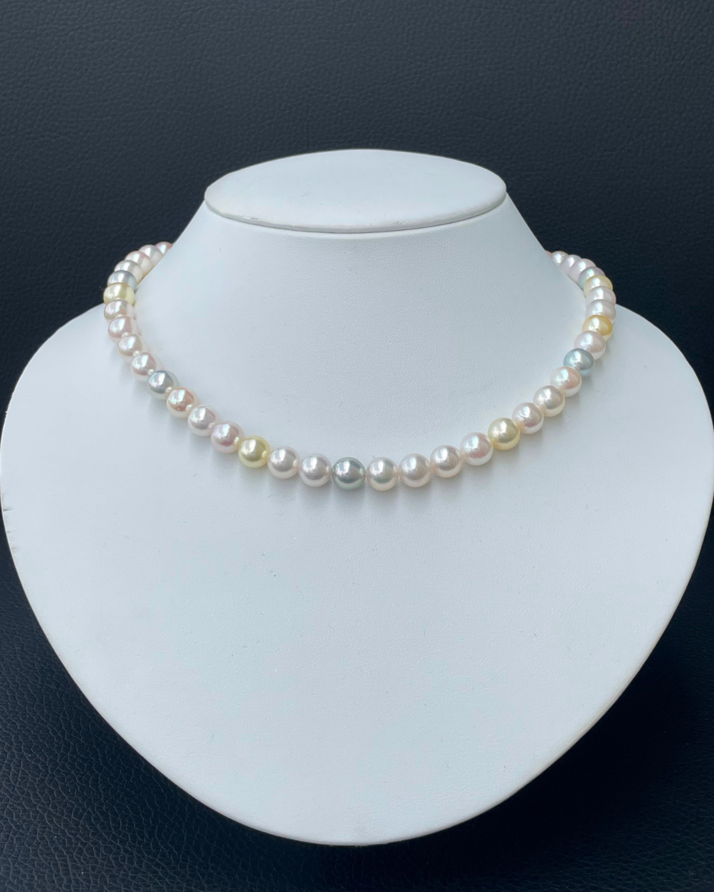 Shades of You Multi Akoya Necklace