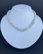 Soft Pastel Akoya Necklace