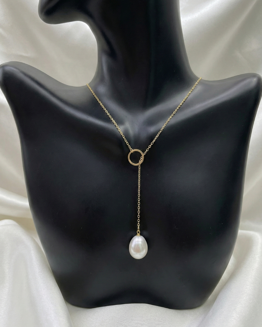3-Way 11mm Pearl Drop Necklace