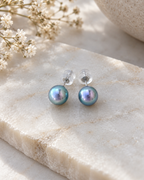 Ocean Mist Studs 8mm