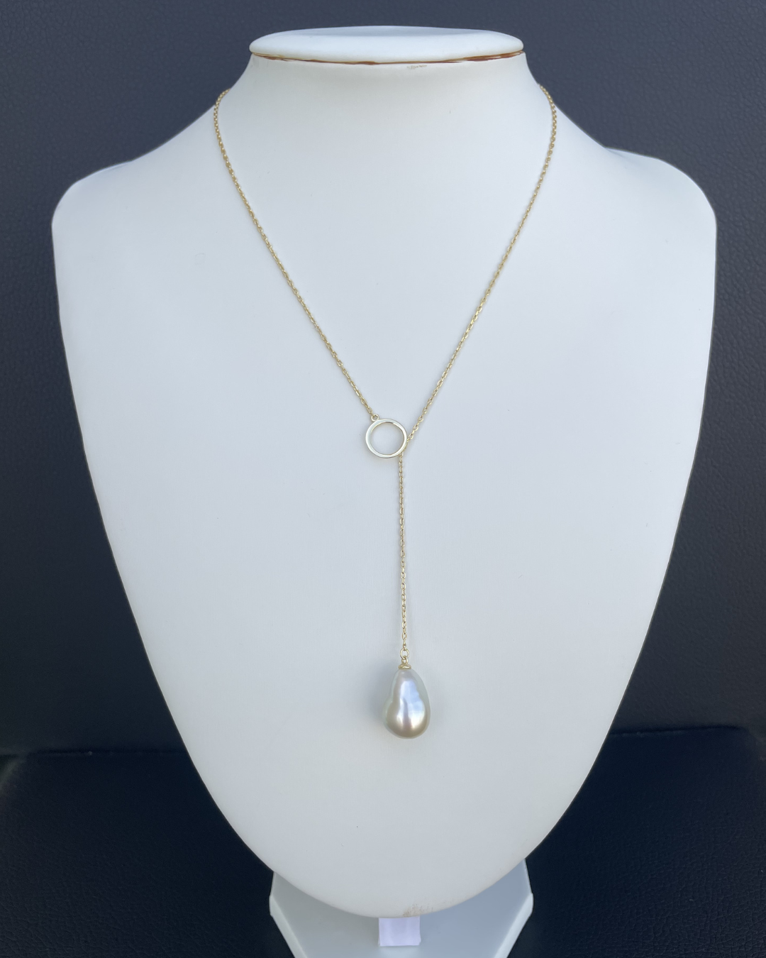 3-Way Orbit Pearl Necklace