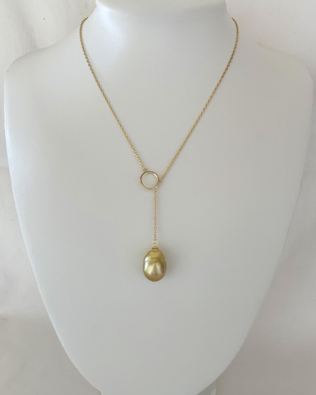 3-Way Golden Halo Necklace