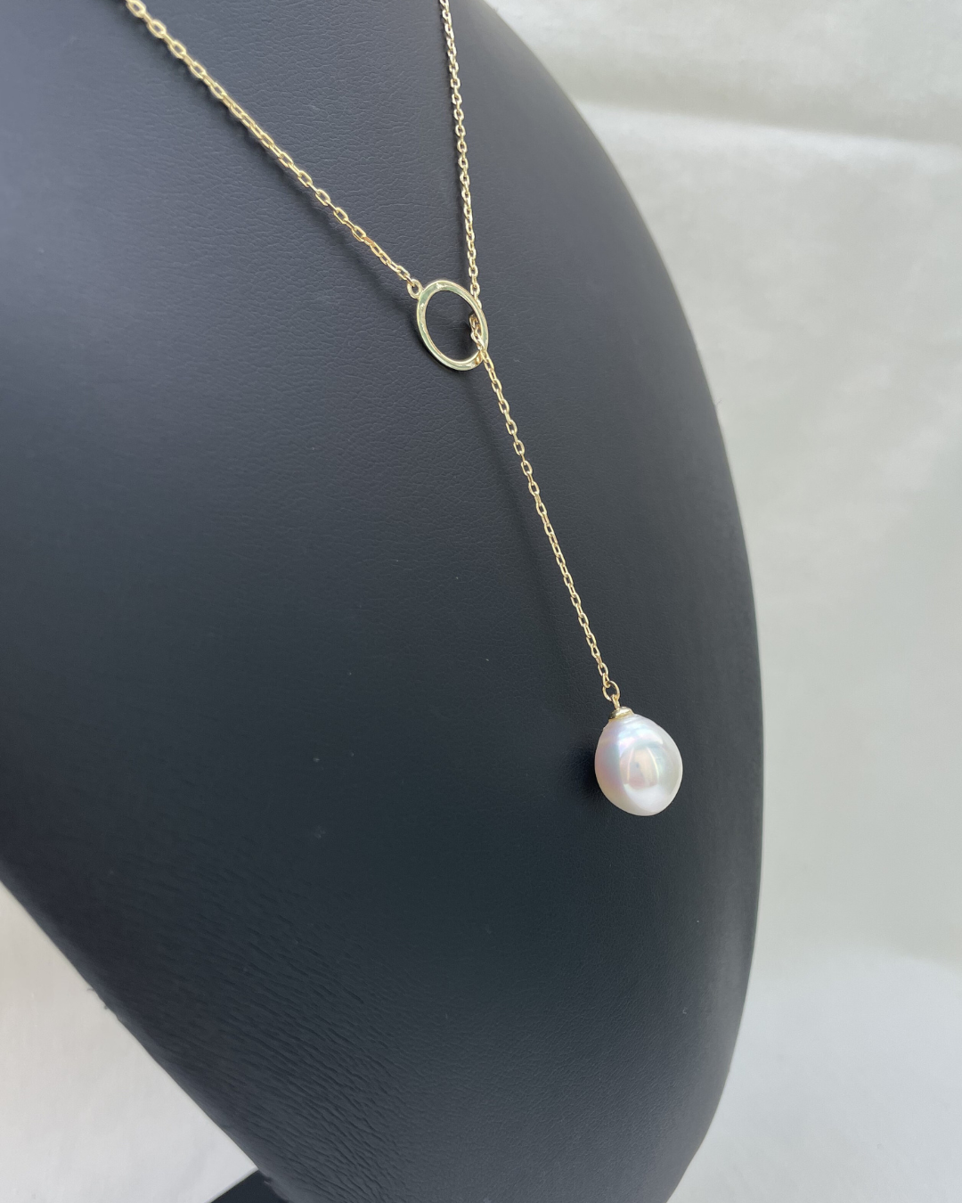 3-Way 11mm Pearl Drop Necklace