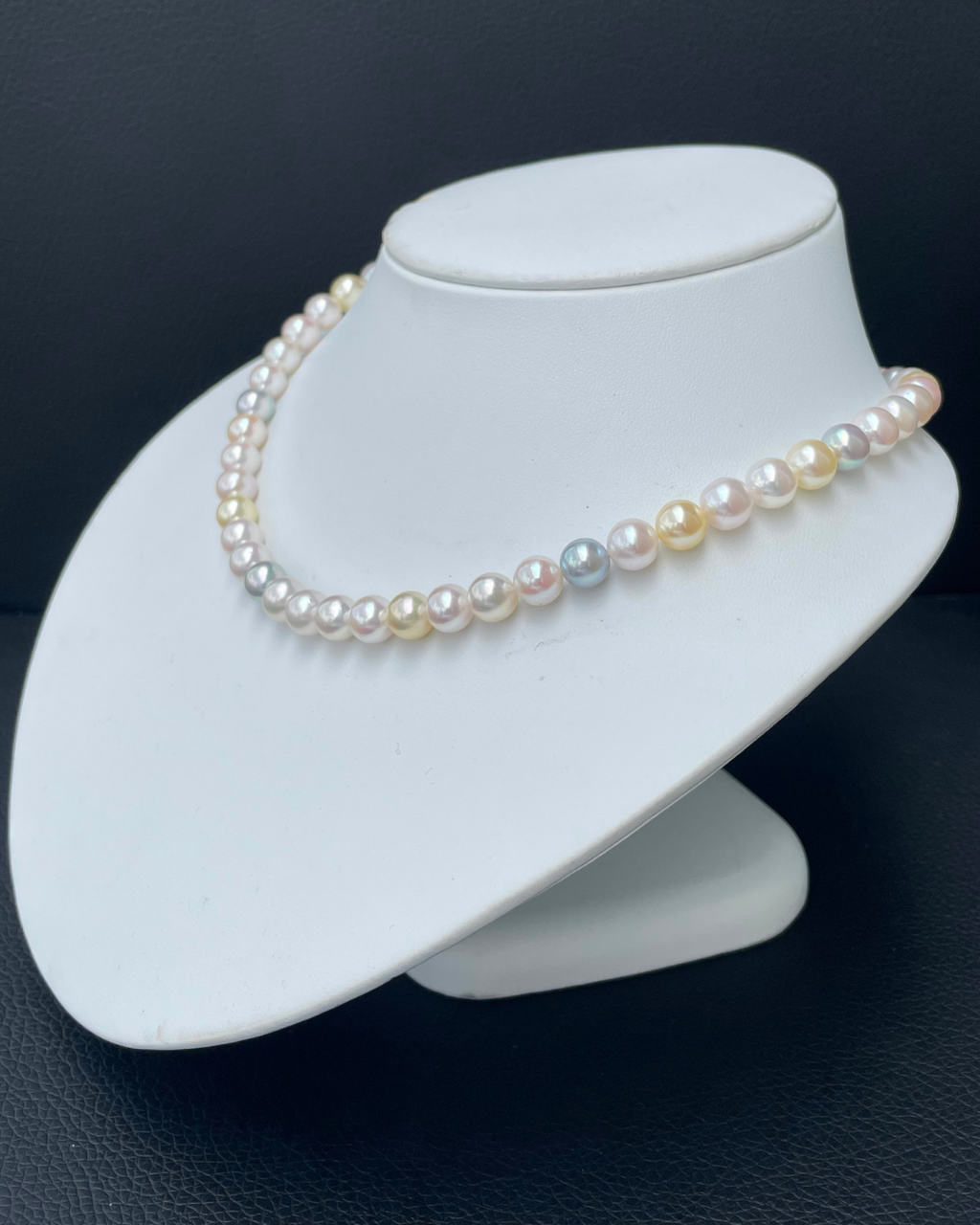 Shades of You Multi Akoya Necklace