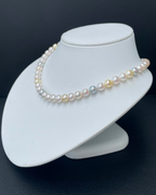 Shades of You Multi Akoya Necklace