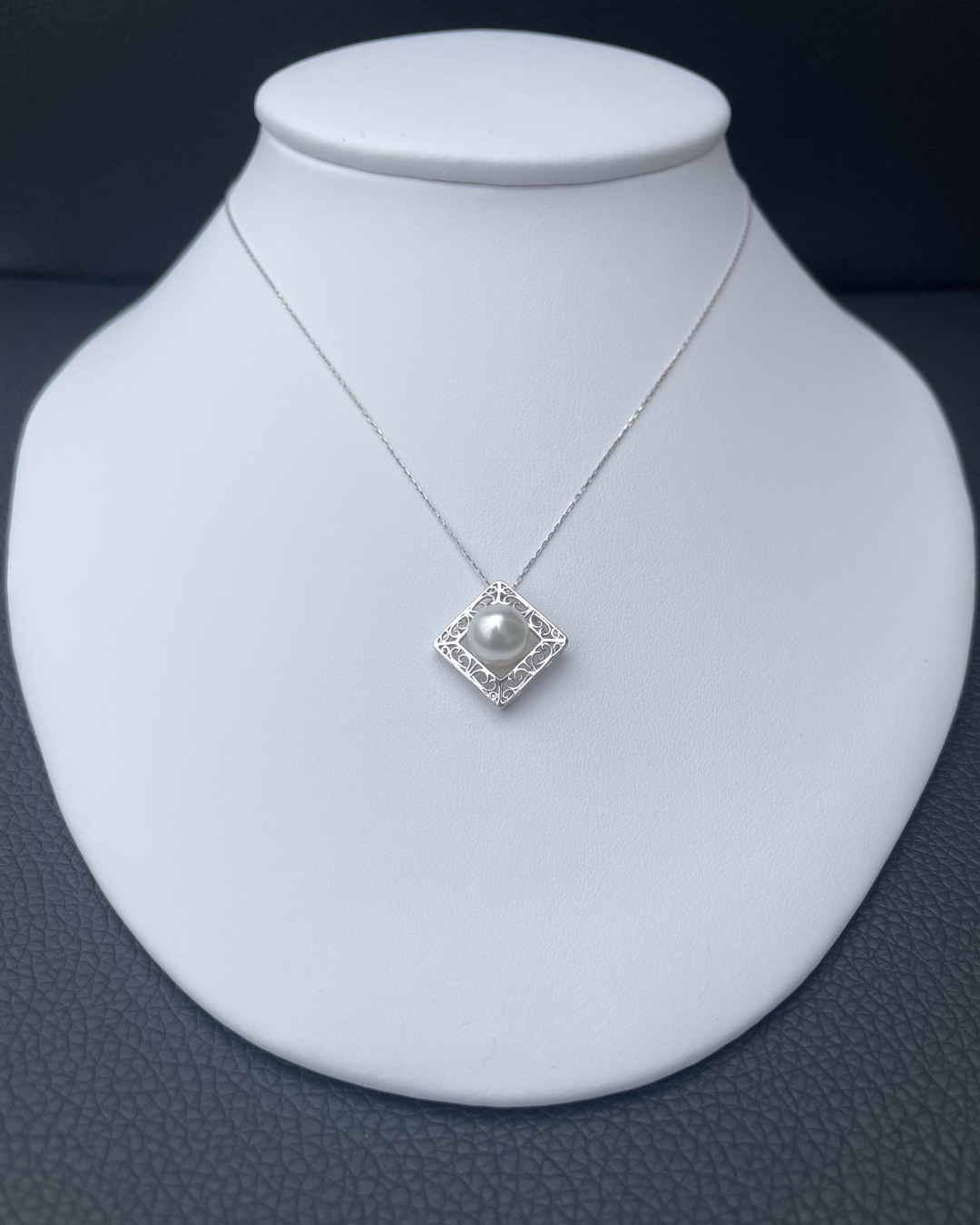 The Caged Pearl Pendant