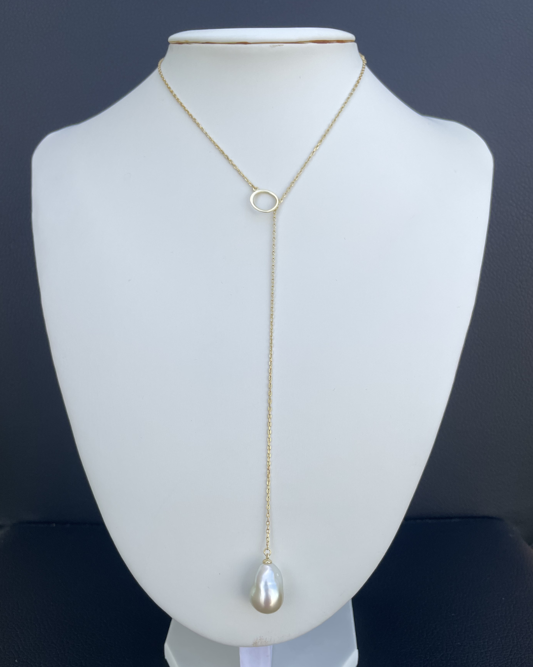 3-Way Orbit Pearl Necklace