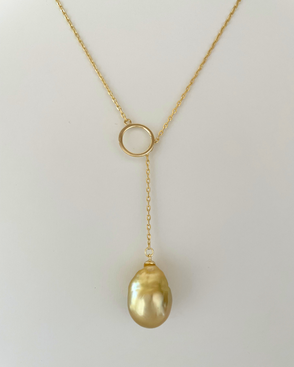 3-Way Golden Halo Necklace