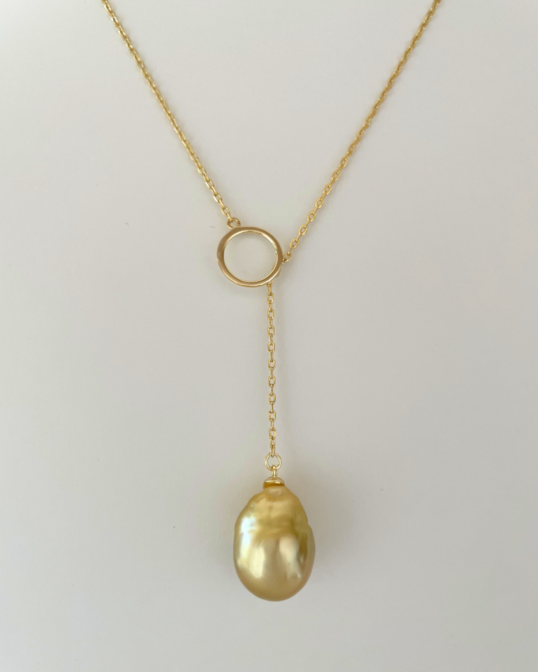 3-Way Golden Halo Necklace