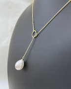 3-Way 12mm Pearl Drop Necklace