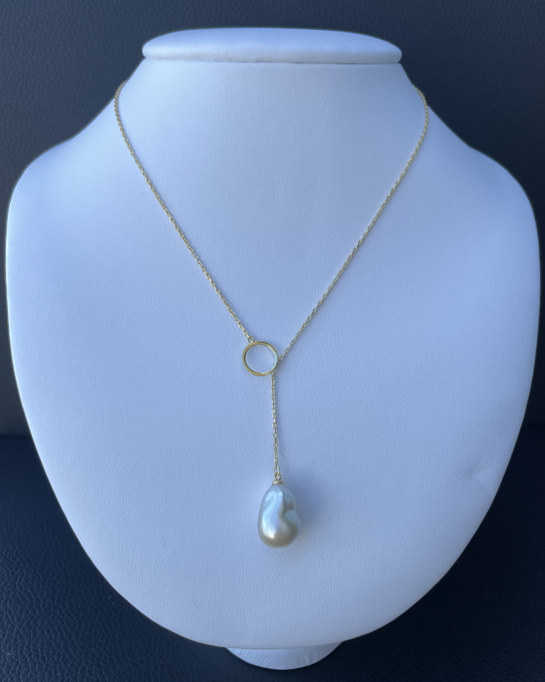 3-Way Orbit Pearl Necklace