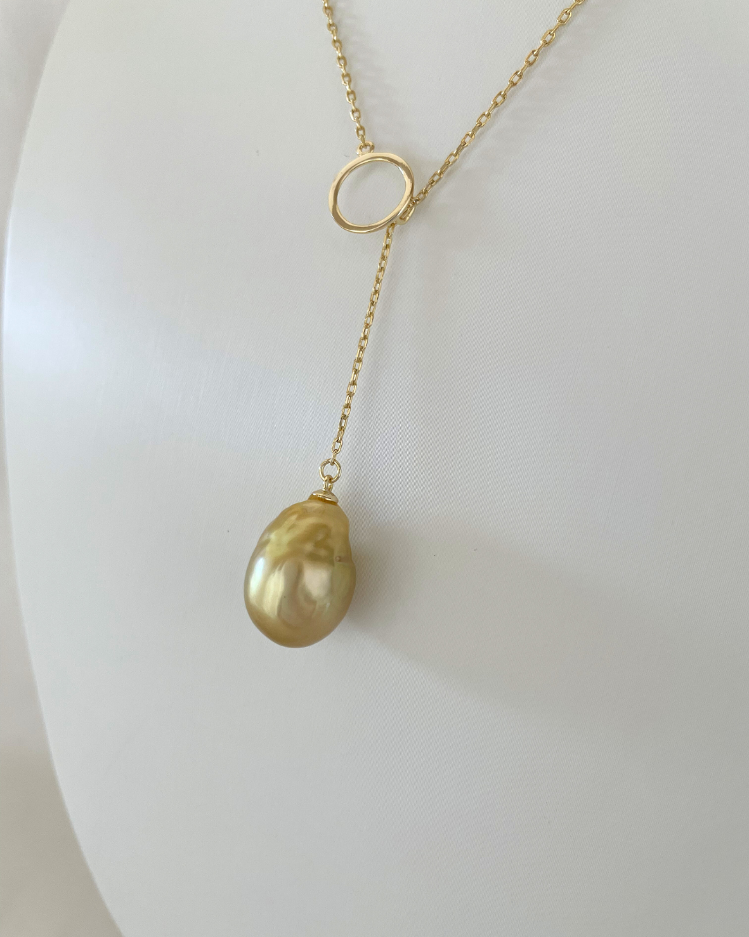 3-Way Golden Halo Necklace